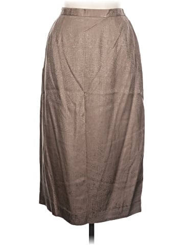Adrianna Papell Silk Skirt (view 1)