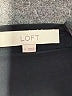 Ann Taylor LOFT 100% Polyester Black Long Sleeve Blouse Size M - photo 7