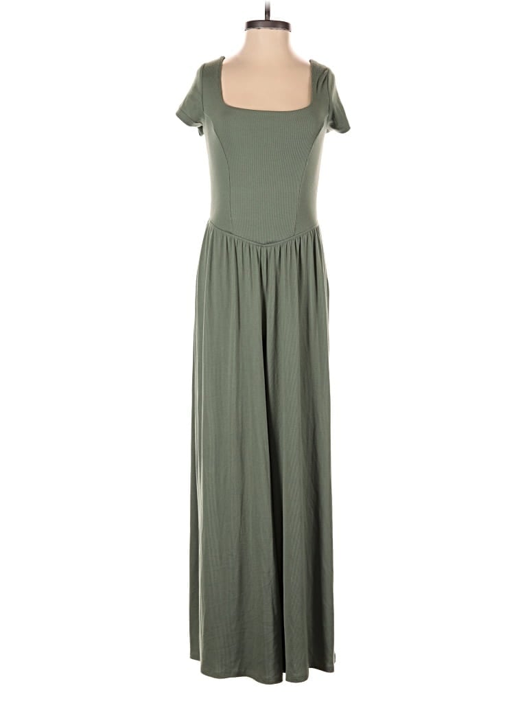 Pre-owned No Comment Jumpsuit In Green