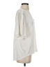 Bordeaux Ivory Short Sleeve Blouse Size XS - photo 4