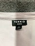 Torrid 100% Polyester Gray 3/4 Sleeve Blouse Size 2X Plus (2) - photo 7
