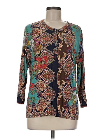 Johnny Was Long Sleeve Henley (view 1)