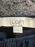 Ann Taylor LOFT Blue Black Short Sleeve Blouse Size XXS - photo 7