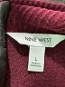 Nine West Burgundy Pullover Sweater Size L - photo 7