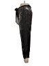 Elevenses Metallic Black Casual Pants Size 4 - photo 5