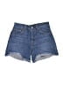 Levi's 100% Cotton Blue Denim Shorts Size 24 waist - photo 1