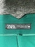 Zara Solid Green Casual Pants Size M - photo 7