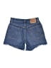 Levi's 100% Cotton Blue Denim Shorts Size 24 waist - photo 2