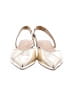 J.Crew Factory Store Metallic Silver Flats Size 7 1/2 - photo 2