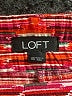 Ann Taylor LOFT Aztec Or Tribal Print Red Shorts Size XS - photo 3