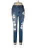 Aeropostale Hearts Blue Jeans Size 10S - photo 1
