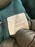 Chico's 100% Polyester Argyle Teal Coat Size XL (3) - photo 7
