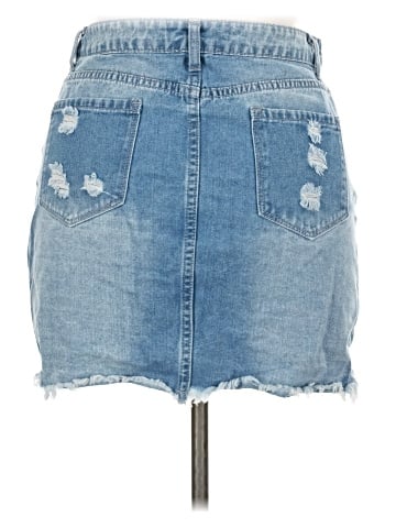 Unbranded Denim Skirt (view 2)