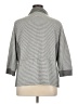 Chico's Houndstooth Gray Coat Size XL (3) - photo 2