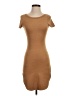 Codigo Solid Tan Casual Dress Size S (estimated) - photo 1