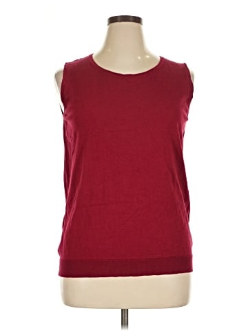 August Silk Sweater Vest (view 1)