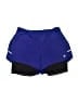Athleta Color Block Blue Athletic Shorts Size XS - photo 1