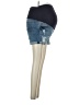 Pink Blush Blue Denim Shorts Size XS - photo 4