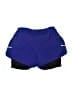 Athleta Color Block Blue Athletic Shorts Size XS - photo 2