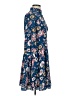 Eliza J 100% Polyester Floral Blue Casual Dress Size 4 - photo 4