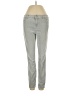 Ann Taylor LOFT Chevron-herringbone Gray Jeans Size 27 waist - photo 1