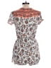 Altar'd State 100% Rayon Paisley Orange Romper Size L - photo 2