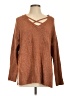 Thyme and Honey Brown Pullover Sweater Size L - photo 1