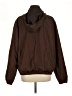 Old Navy 100% Acrylic Solid Brown Windbreaker Size M - photo 2