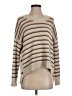 Madewell Stripes Tan Pullover Sweater Size S - photo 1