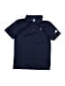 Adidas 100% Polyester Blue Short Sleeve Polo Size S (kids) - photo 1