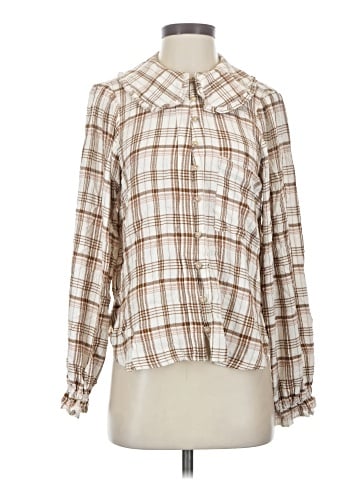 Pilcro Long Sleeve Blouse (view 1)
