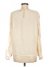 Who What Wear 100% Polyester Ivory Long Sleeve Blouse Size M - photo 2