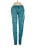 Juicy Couture Print Teal Casual Pants Size S - photo 1