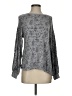 Lou & Grey Metallic Gray Pullover Sweater Size S - photo 1