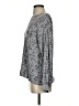 Lou & Grey Metallic Gray Pullover Sweater Size S - photo 5