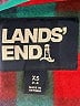 Lands' End 100% Polyester Plaid Teal Pullover Sweater Size XS - photo 7