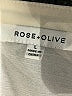 Rose + Olive 100% Polyester Ivory Long Sleeve Blouse Size L - photo 7