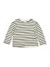 Zara Stripes Ivory 3/4 Sleeve T-Shirt Size 3 - 4 - photo 1