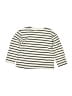 Zara Stripes Ivory 3/4 Sleeve T-Shirt Size 3 - 4 - photo 2