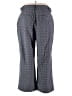 ModCloth Plaid Gray Dress Pants Size 22 - photo 2