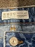 Primark 100% Cotton Blue Denim Shorts Size 6 - photo 3