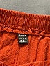 Shein Solid Orange Shorts Size 6 - photo 3