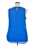 Worthington 100% Polyester Blue Tank Top Size XXL - photo 2