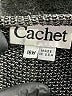 Cachet Metallic Gray Long Sleeve Blouse Size 16 - photo 7