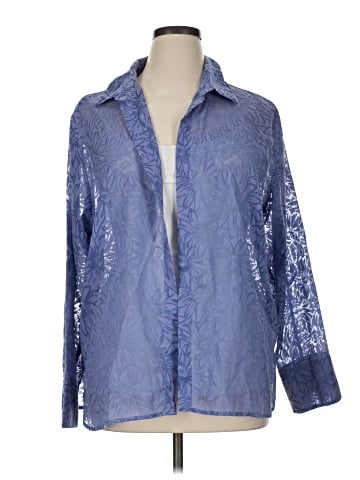 Susan Graver 3/4 Sleeve Blouse (view 1)