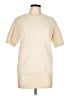 Lyssé 100% Polyester Ivory Short Sleeve Top Size L - photo 1