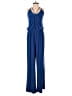 Gilli Solid Blue Jumpsuit Size M - photo 1