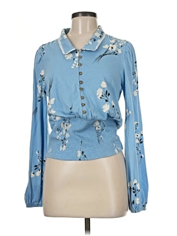 Maeve Long Sleeve Blouse (view 1)