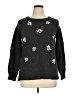 Ann Taylor LOFT Outlet Stars Gray Pullover Sweater Size XL - photo 1