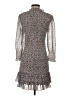 Veronica Beard 100% Polyester Floral Brown Gray Cocktail Dress Size 0 - photo 2